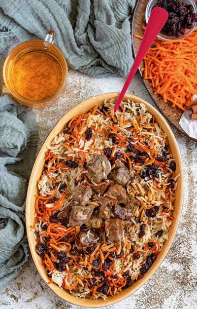 Qabuli Palaw with beef