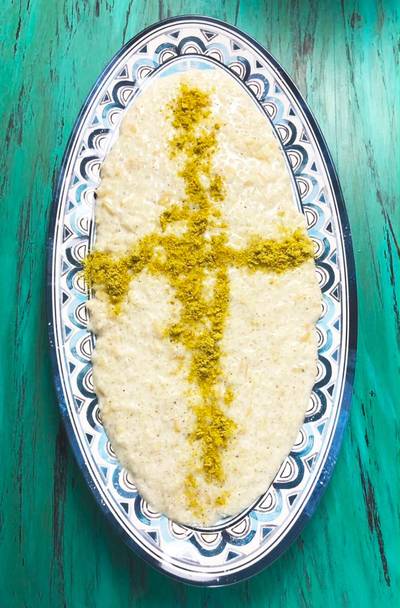Sheer Berinj Afghan rice pudding